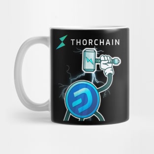 Dash Digital Cash - Dashy Thorchain DeFi Hammer Mug